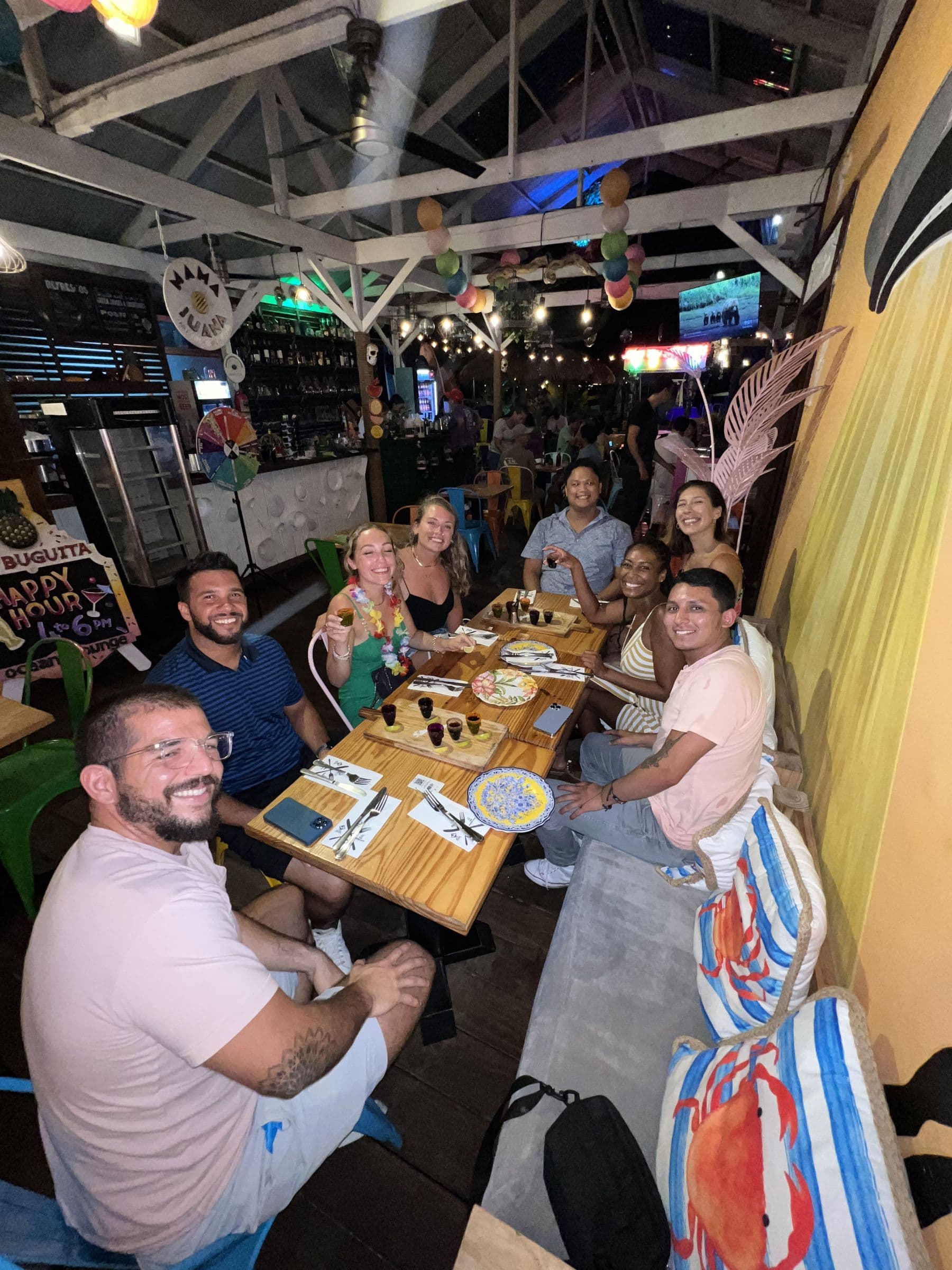 Community members in Panama